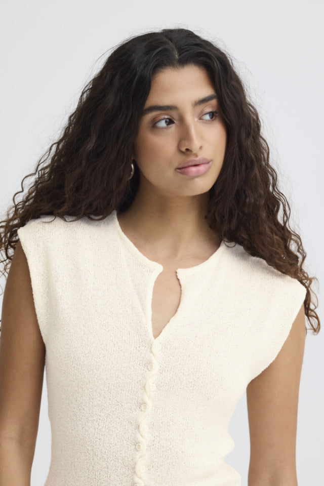 IHBLONDS TOP "ALMOND MILK"