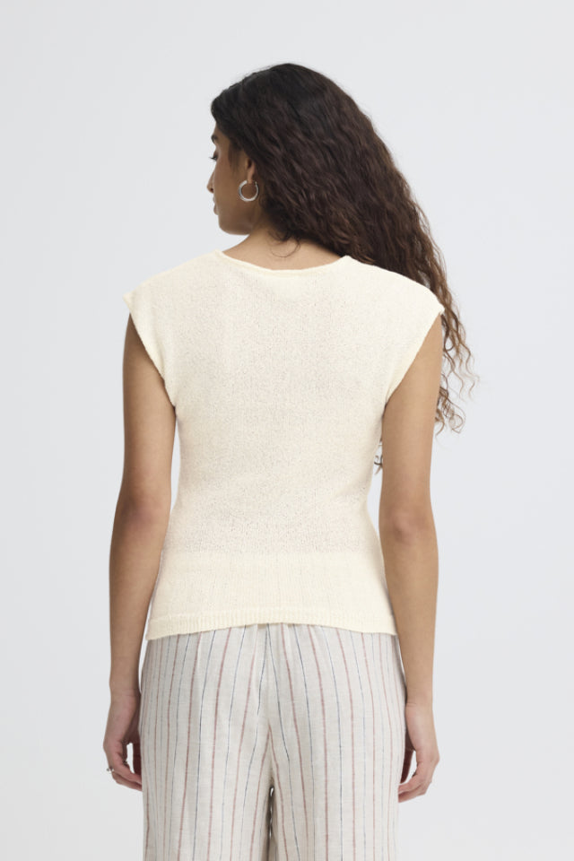 IHBLONDS TOP "ALMOND MILK"