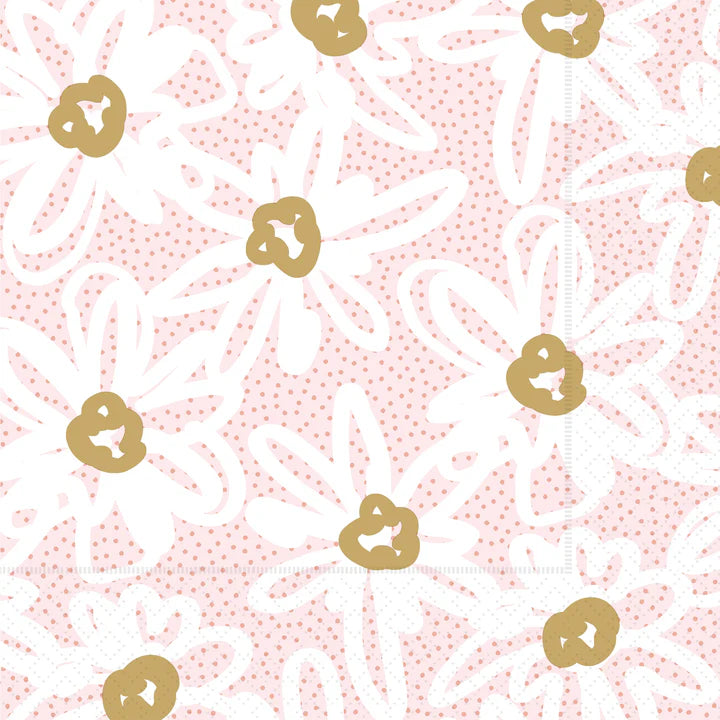 BLOOMING PATTERN LUNCH NAPKIN