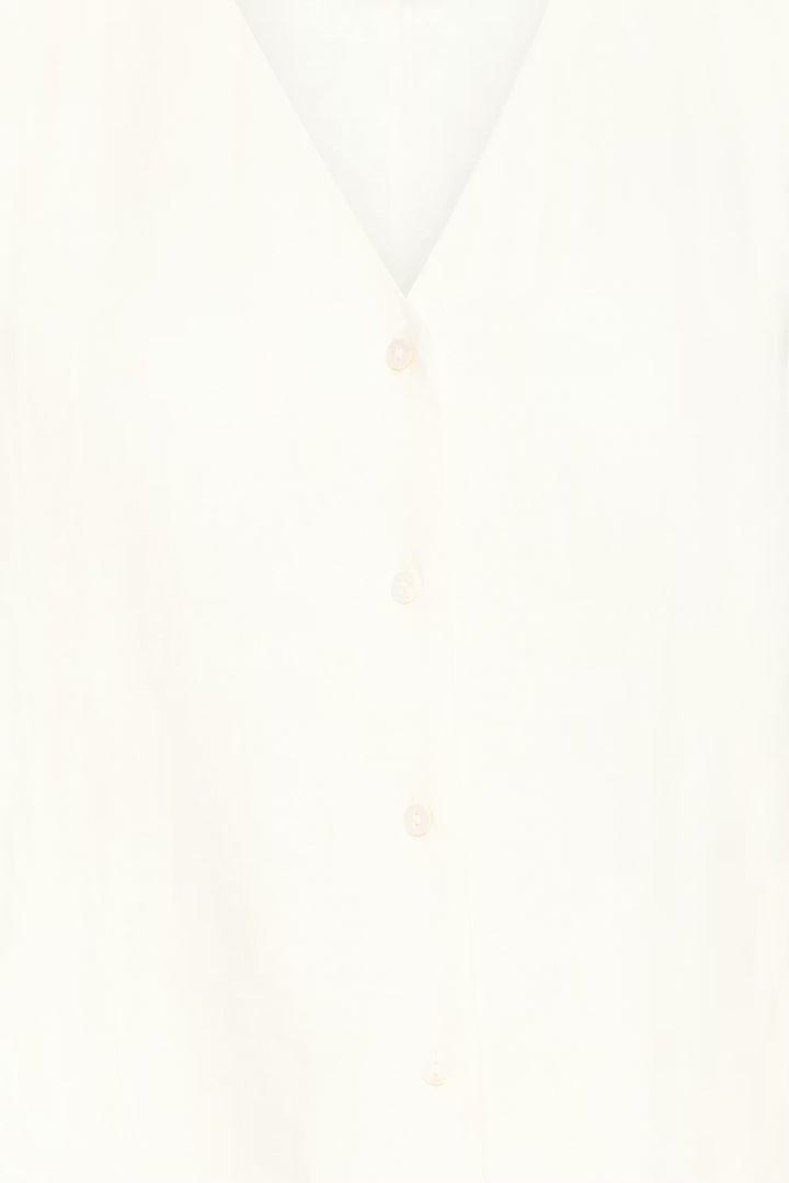 IHLINNO BLOUSE "CLOUD DANCER/WHITE"