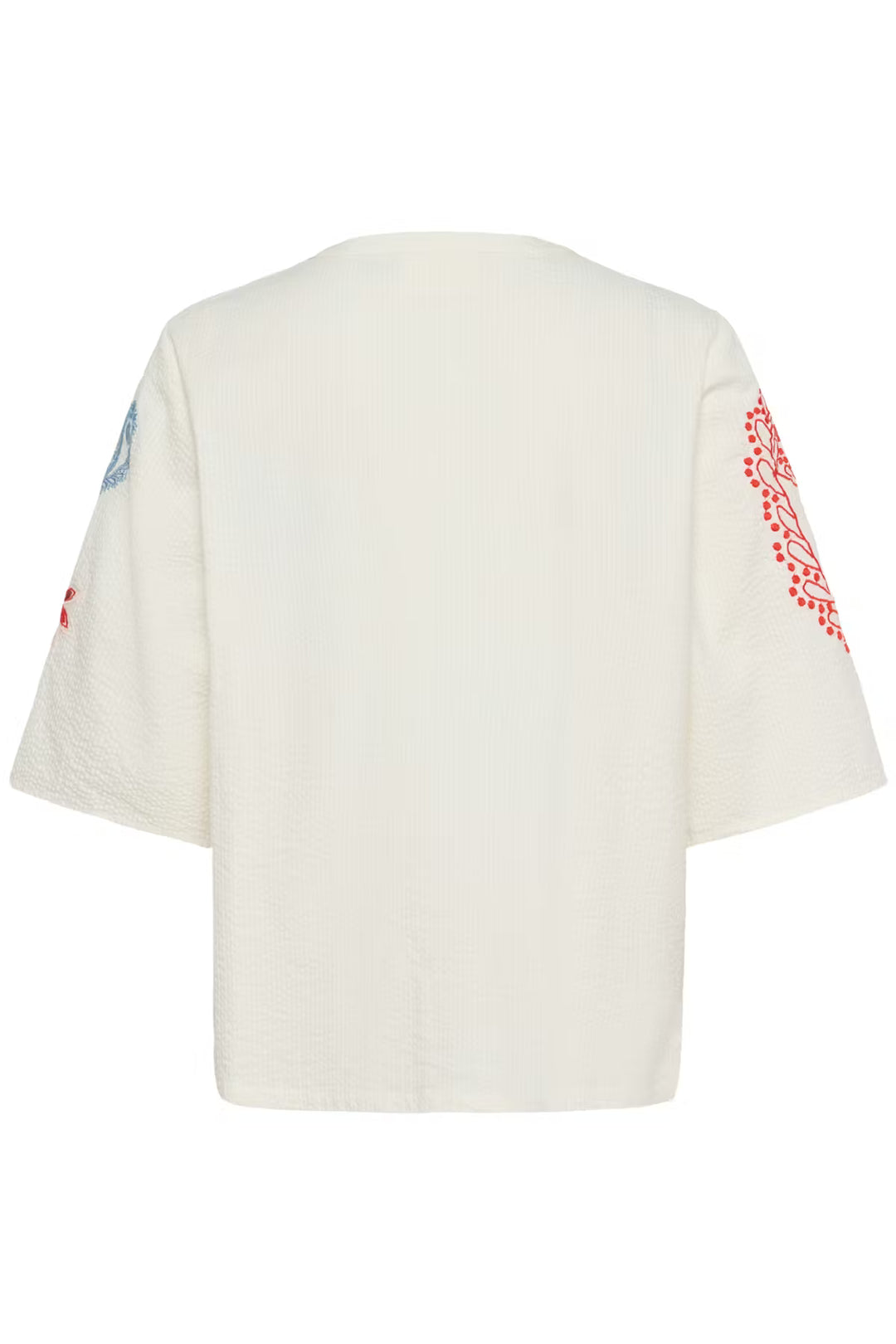 CRROSETTE BLOUSE "WHISPER WHITE"