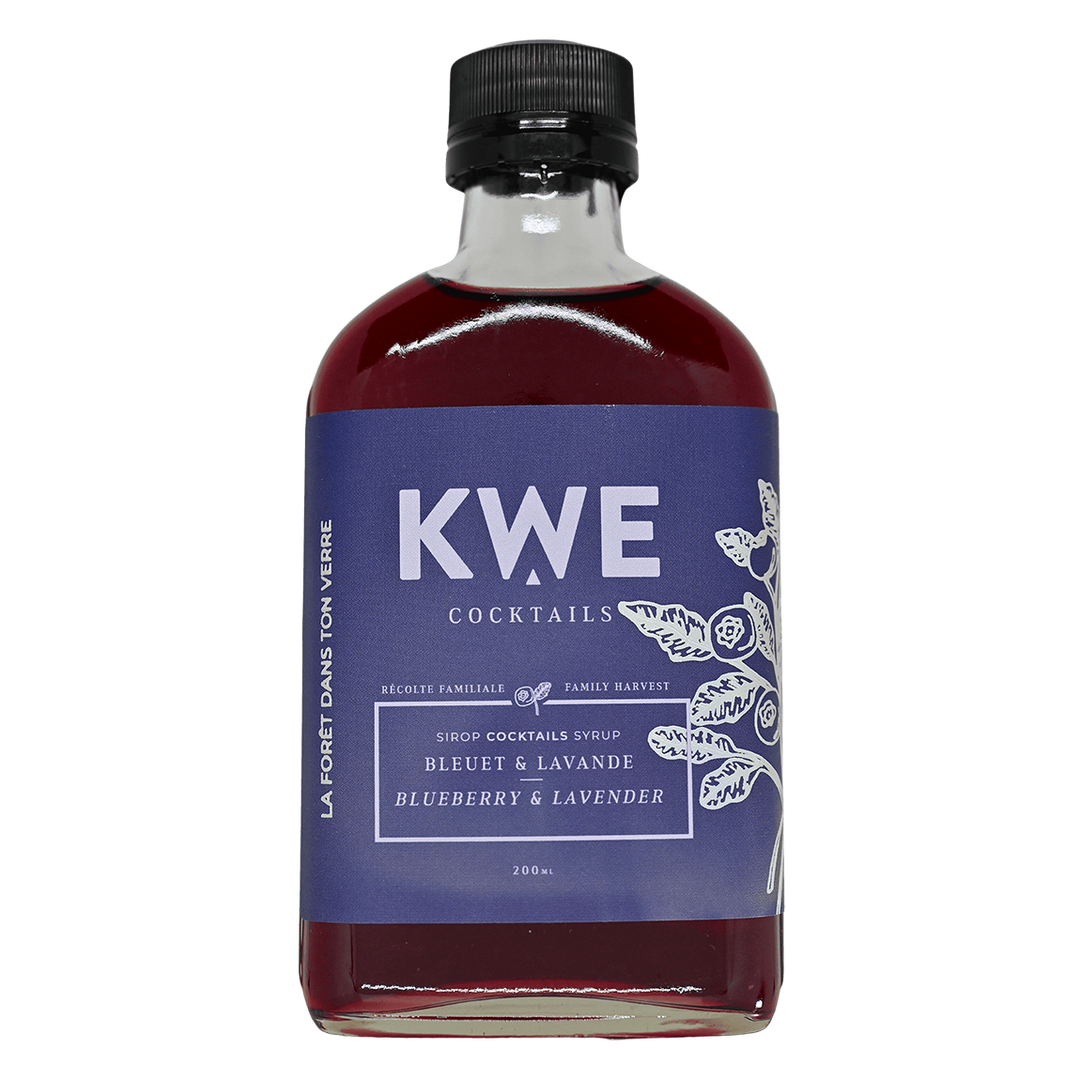 BLUEBERRY & LAVENDER SYRUP 200ML