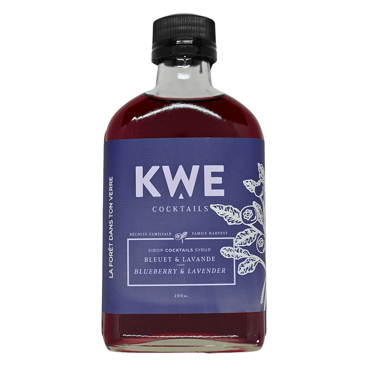 BLUEBERRY & LAVENDER SYRUP 200ML