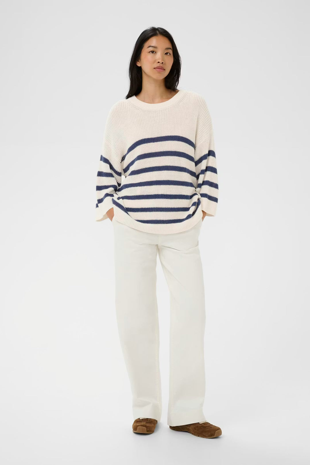 ALIZAPW PULLOVER "BLUE STRIPE"