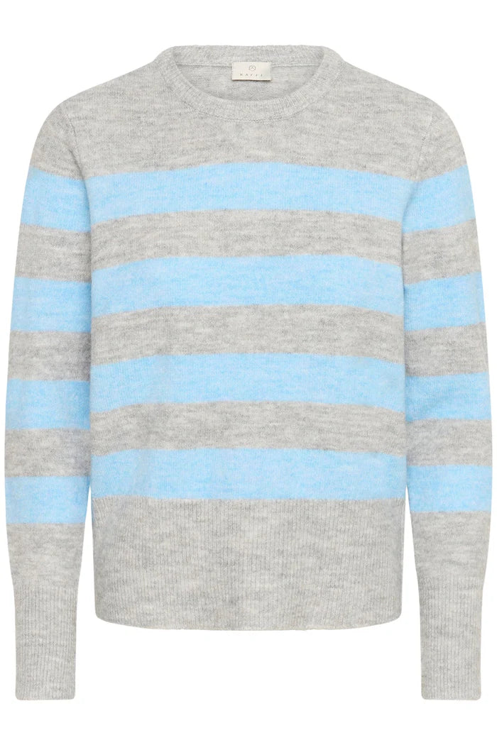 KANIEL STRIPED PULLOVER "BLUE TONED"