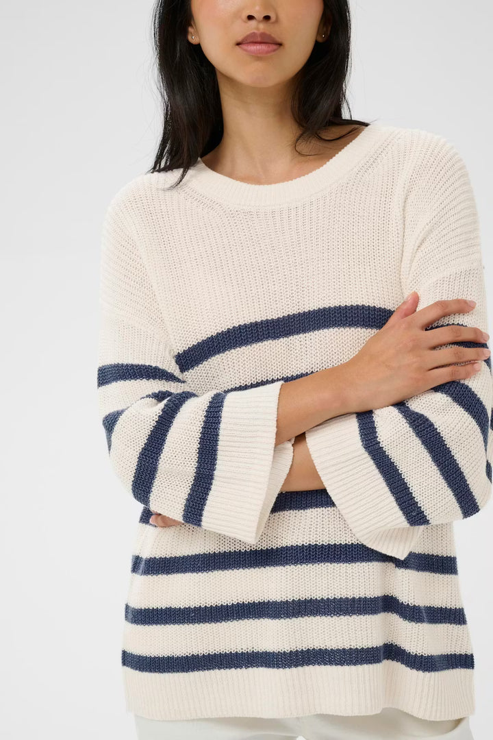 ALIZAPW PULLOVER "BLUE STRIPE"