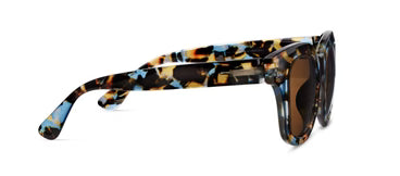 CENTER STAGE POLARIZED SUNGLASSES - BLUE QUARTZ
