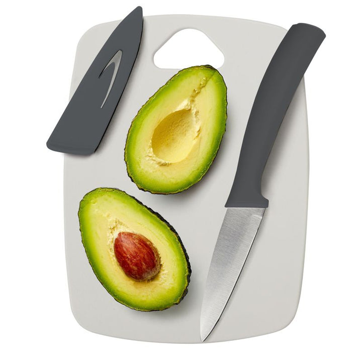 PREP BOARD AND PARING KNIFE SET