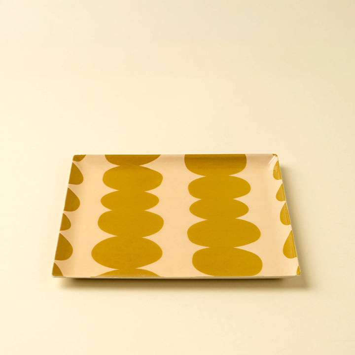 BOBBLE DECORATIVE ENAMELED TRAY