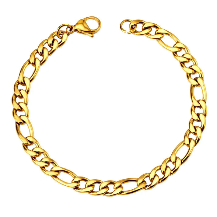 BOHO CUBAN CHAIN BANGLE