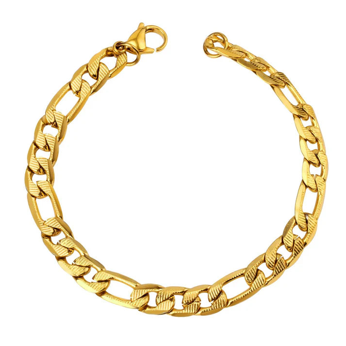 BOLD CUBAN LINK BRACELET "GOLDEN"