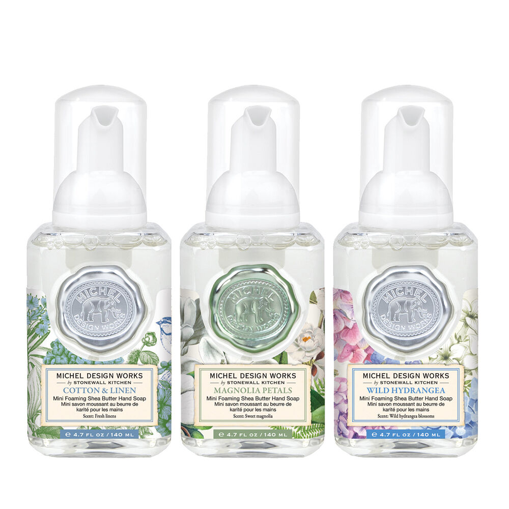 MINI FOAMING HAND SOAP SET "BOTANICAL BLISS"