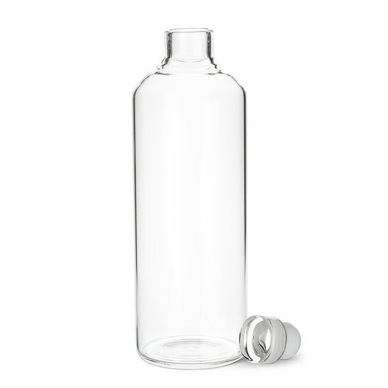 CLASSIC BOTTLE WITH STOPPER - CLEAR 10''H