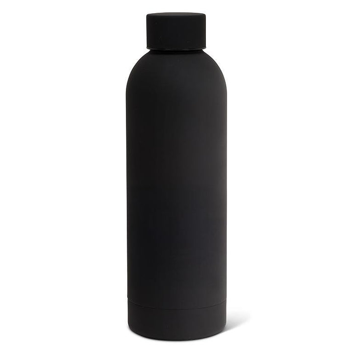 SOFT TOUCH THERMAL BOTTLE - BLACK 9&