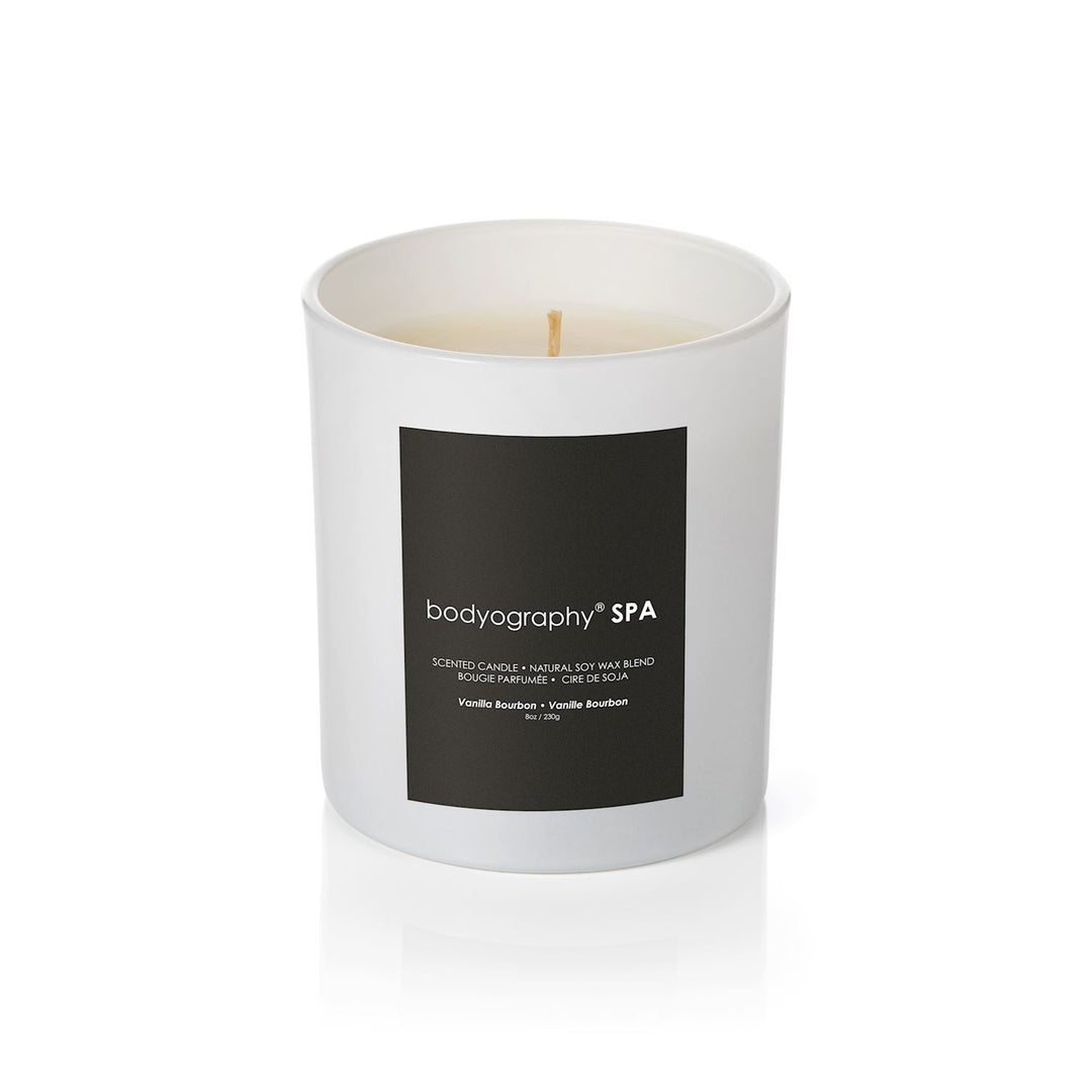 BODYOGRAPHY SPA SCENTED CANDLE - VANILLA BOURBON