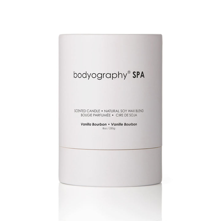 BODYOGRAPHY SPA SCENTED CANDLE - VANILLA BOURBON