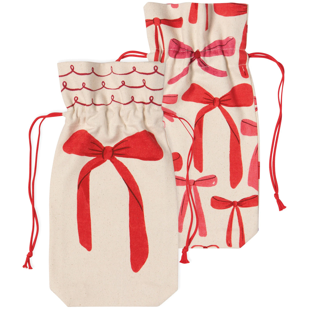 BOWTIQUE WINE BAGS SET OF 2