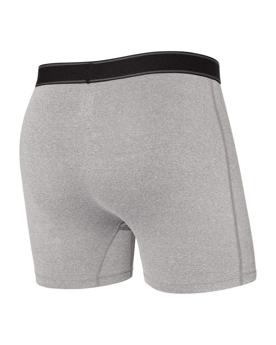 DAYTRIPPER BOXER BRIEF 5" "GREY HEATHER"