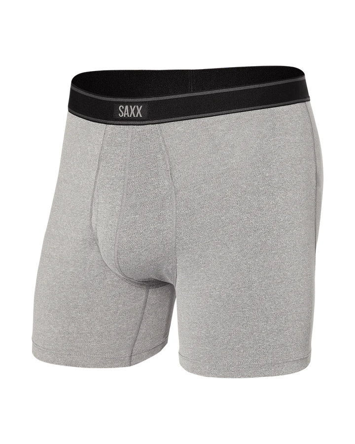 DAYTRIPPER BOXER BRIEF 5" "GREY HEATHER"