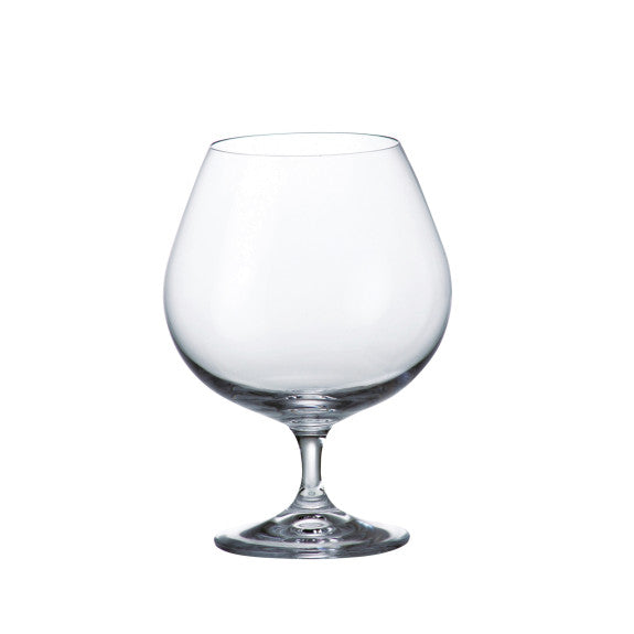 BRANDY/COGNAC STEMMED GLASS - 690ML SET OF 6