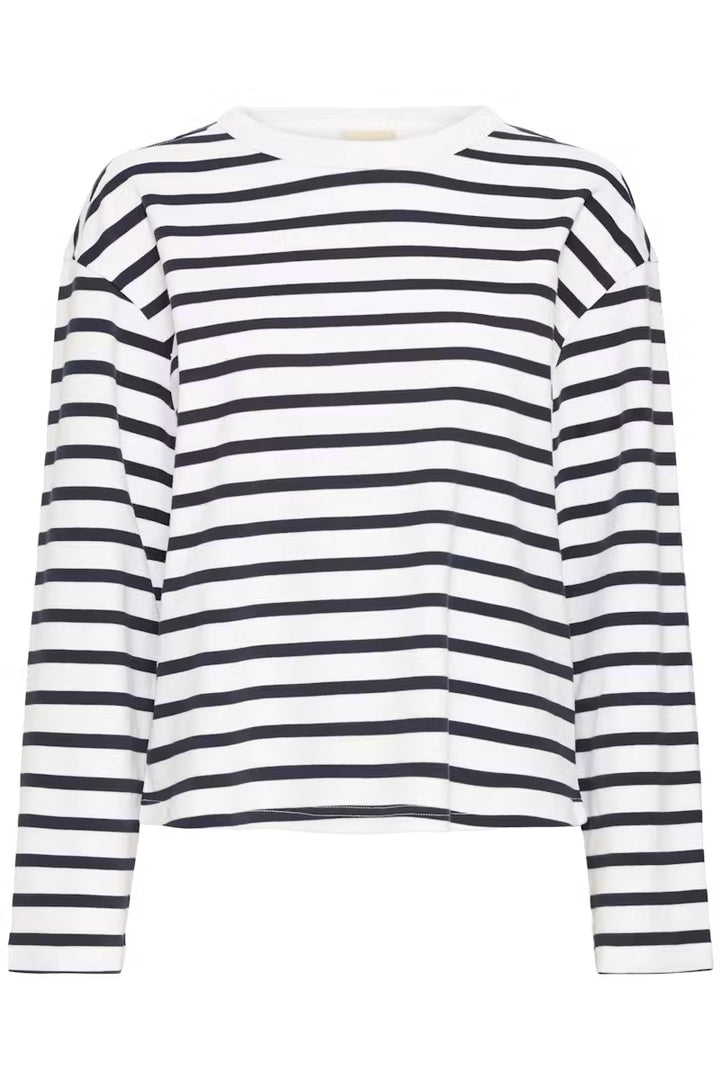 FRBREE SHIRT "WHITE W. SALUTE STRIPE"