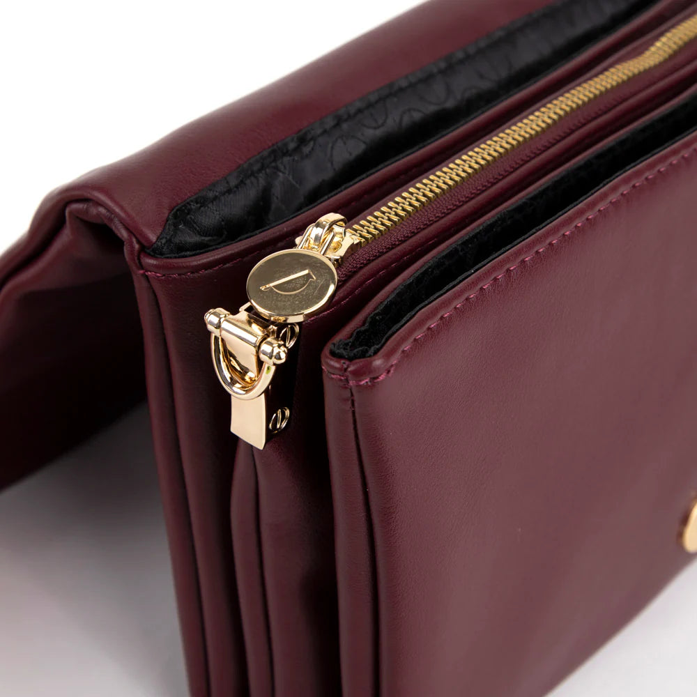 RIONA XBODY 3-COMPARTMENT BRENDA "BURGUNDY"