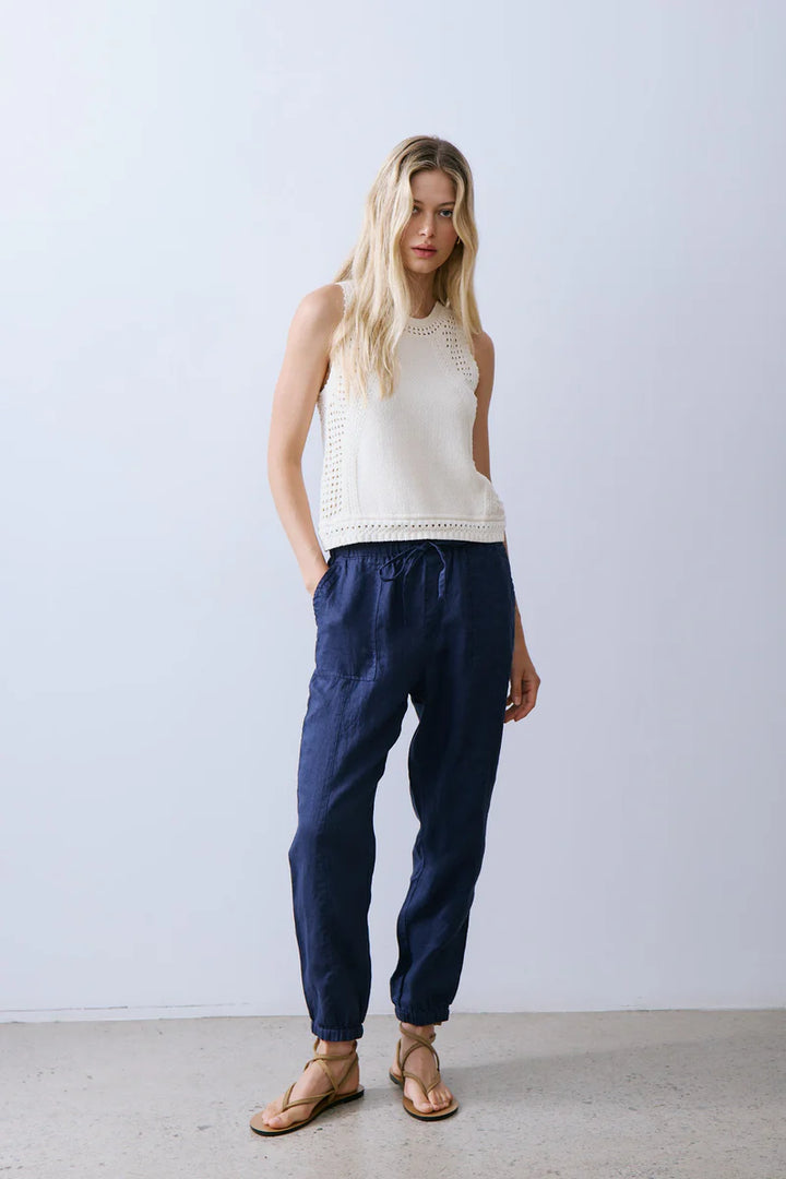 BRIE PANTS "NAVY"