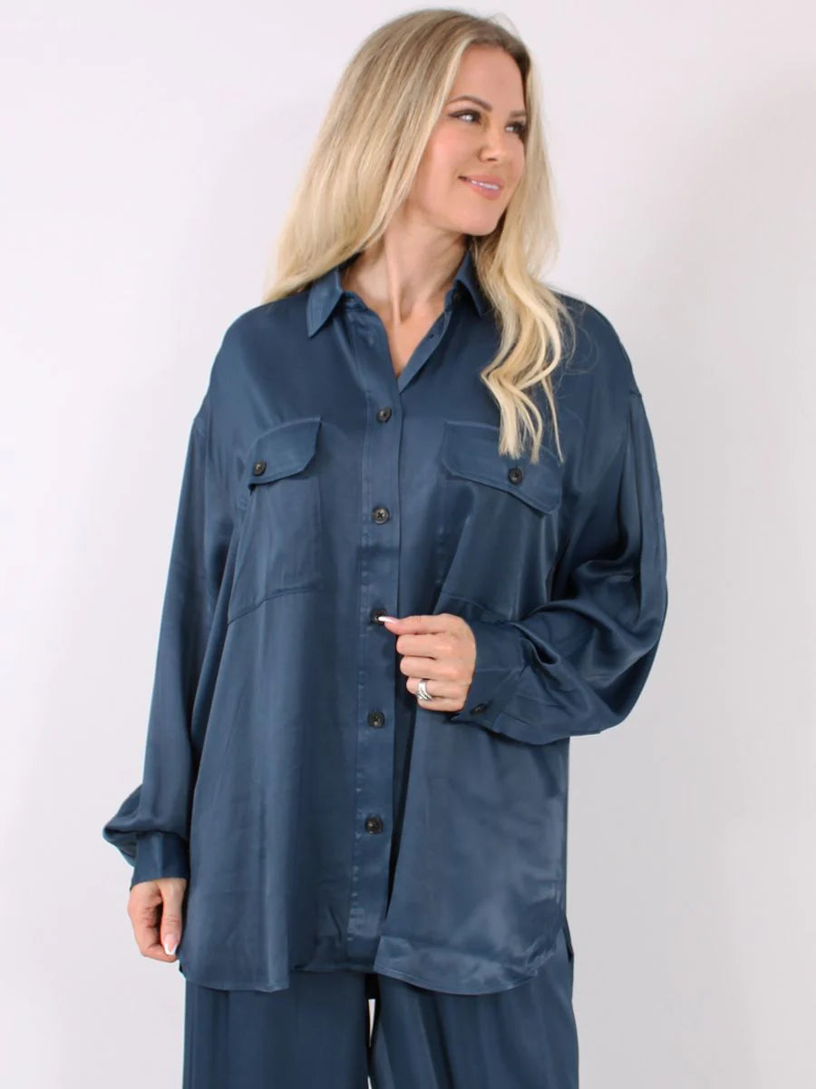 BRISSAPW SHIRT "MIDNIGHT NAVY"