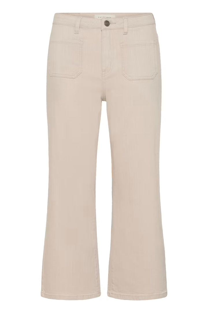 KABROOK HW CROPPED JEANS "MOONBEAM/WHITE"