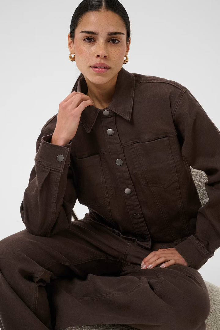 KABROOK JACKET "COFFEE BEAN"
