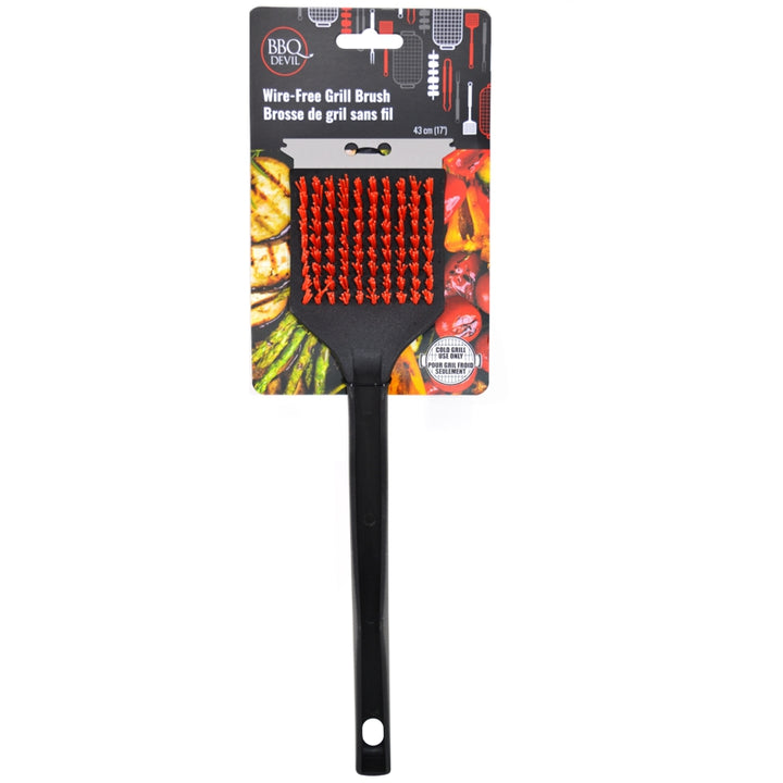 WIRE-FREE BBQ GRILL BRUSH