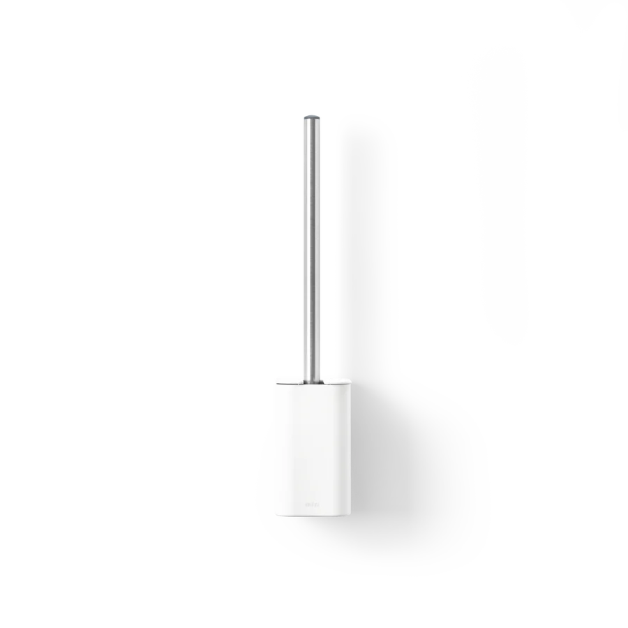 FLEX ADHESIVE TOILET BRUSH - WHITE