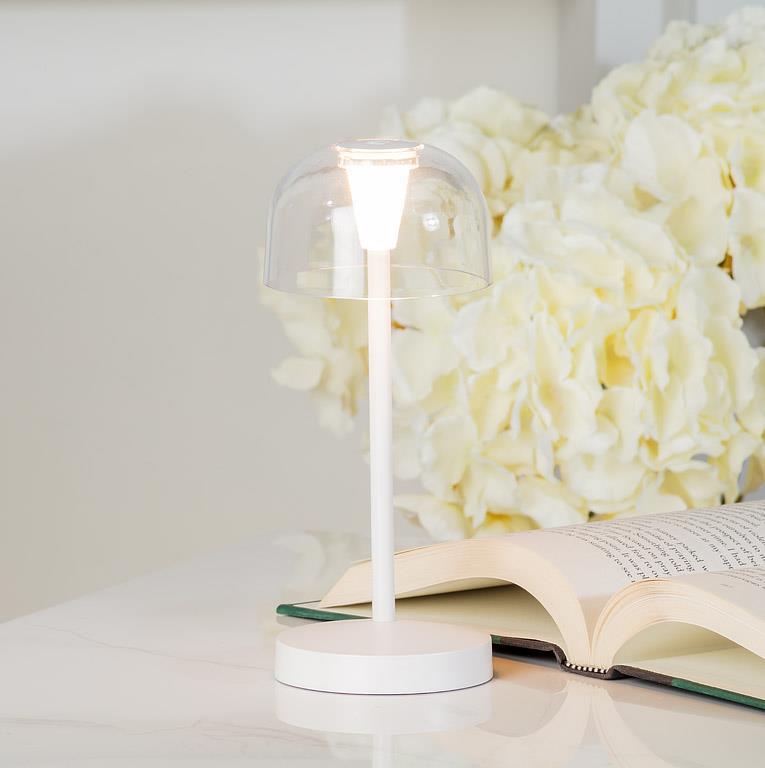 BUBBLE SHADE LED LIGHT - WHITE 7&