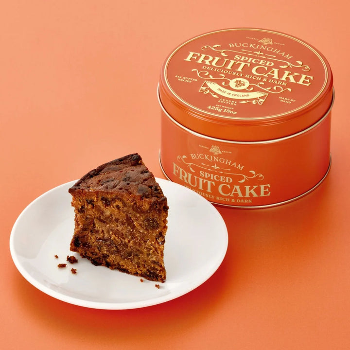 BUCKINGHAM SPICED FRUIT CAKE 425G