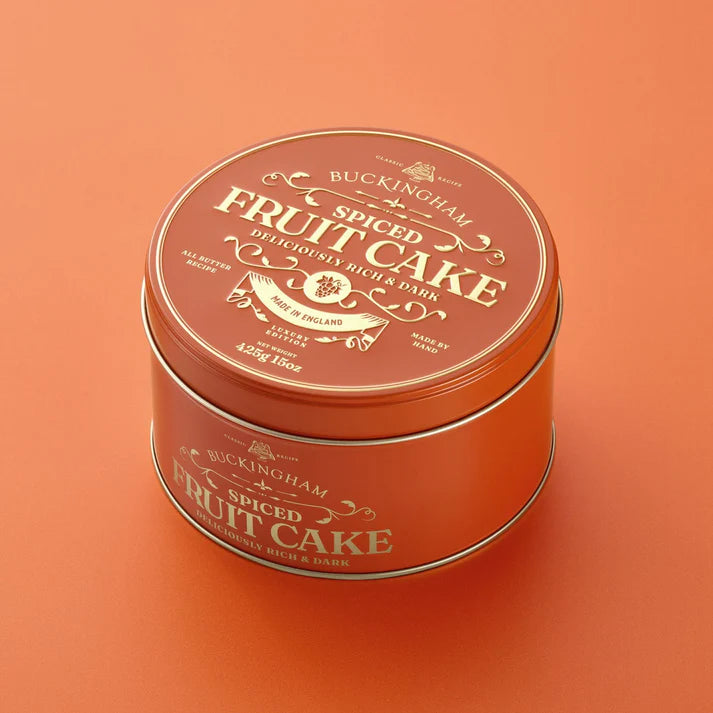 BUCKINGHAM SPICED FRUIT CAKE 425G