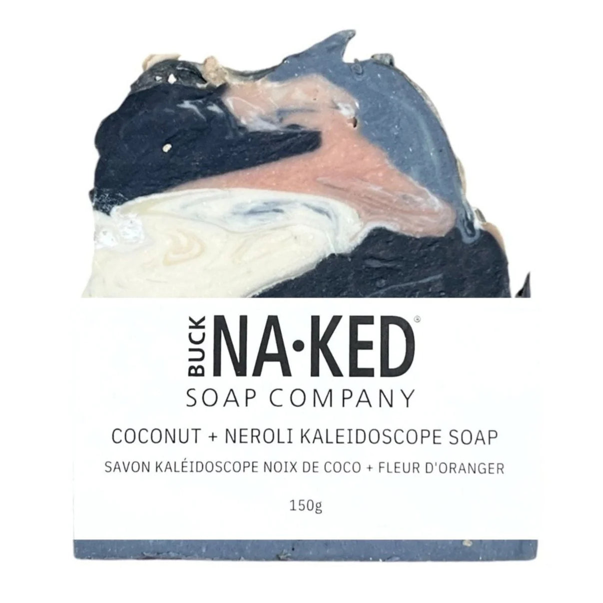 BUCK NAKED COCONUT & NEROLI KALEIDOSCOPE BAR SOAP - 150g