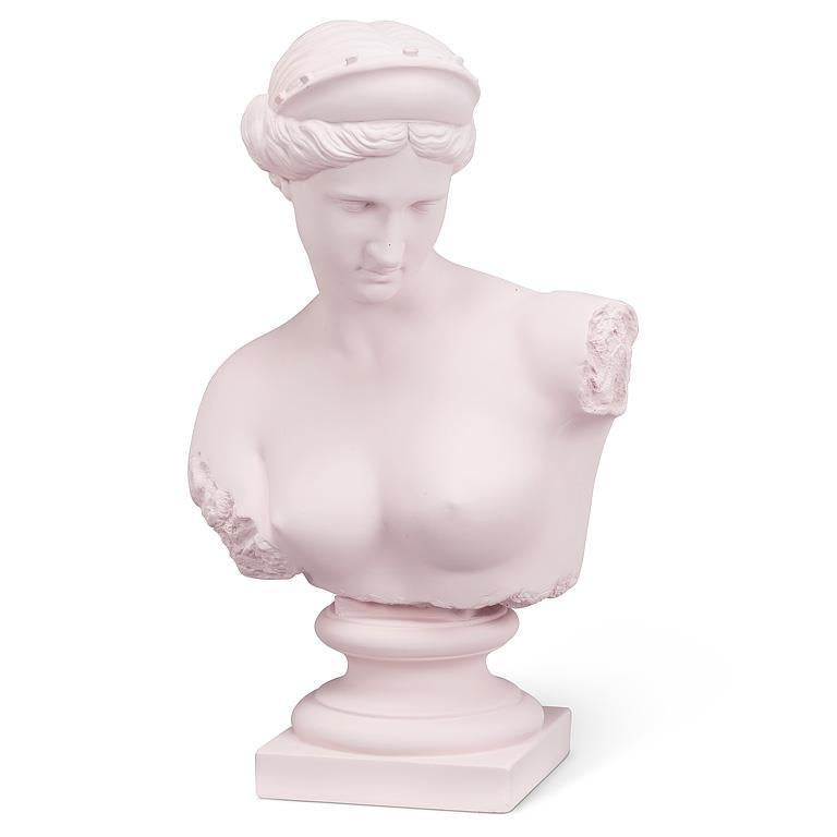 APHRODITE BUST - LIGHT PINK 14''H
