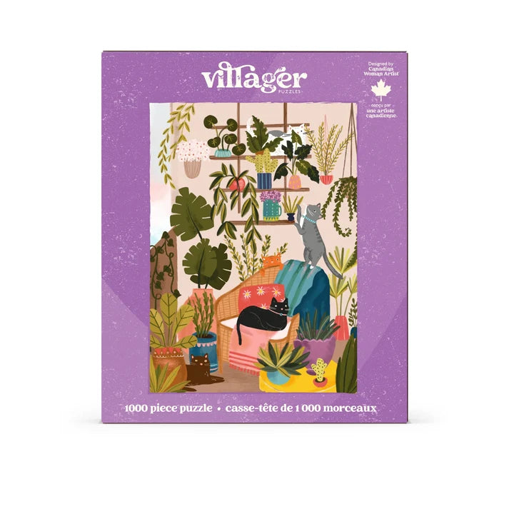 BALCONY CATS - 1000-PIECE PUZZLE