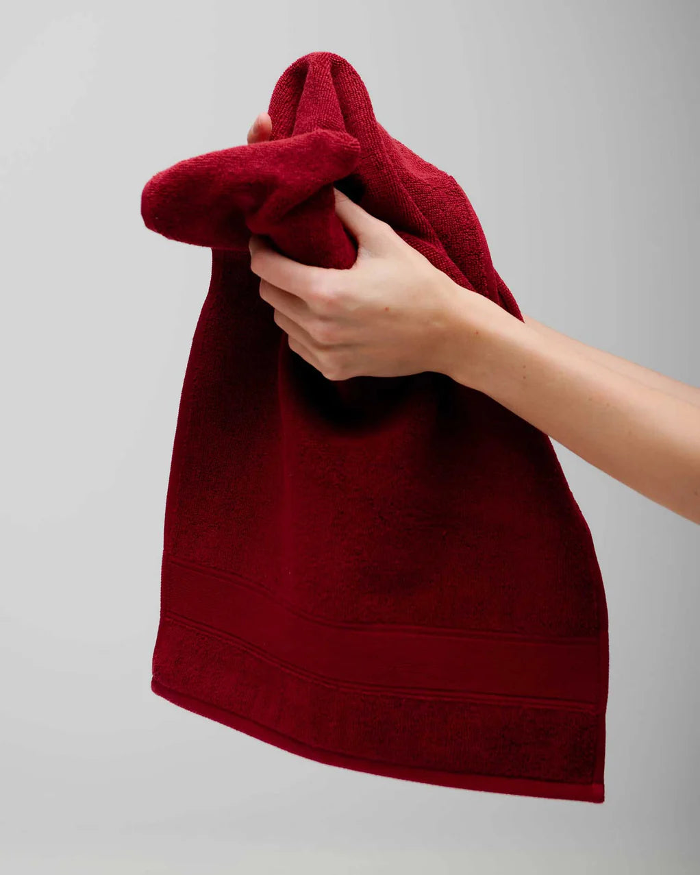 CLASSIC HAND TOWEL - CABERNET BURGUNDY (2 PACK)