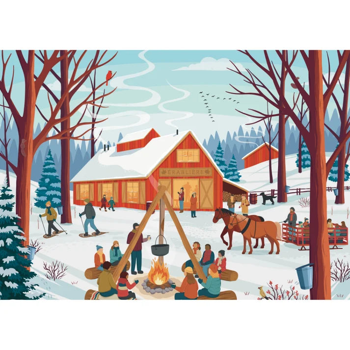 CABANE A SUCRE - 1000-PIECE PUZZLE