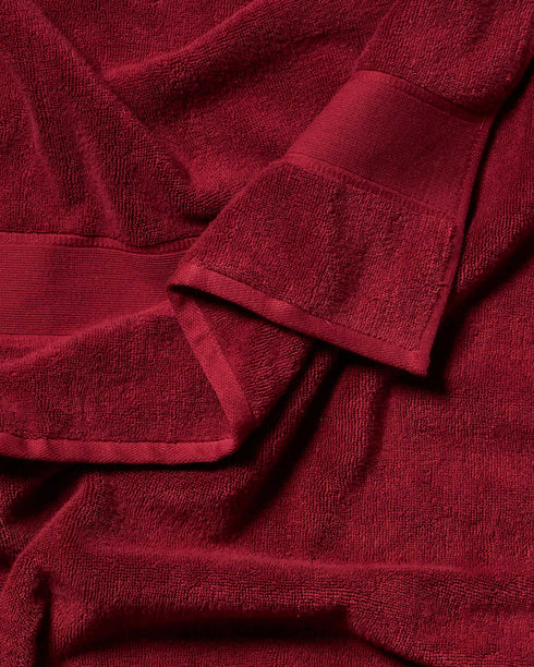 CLASSIC HAND TOWEL - CABERNET BURGUNDY (2 PACK)