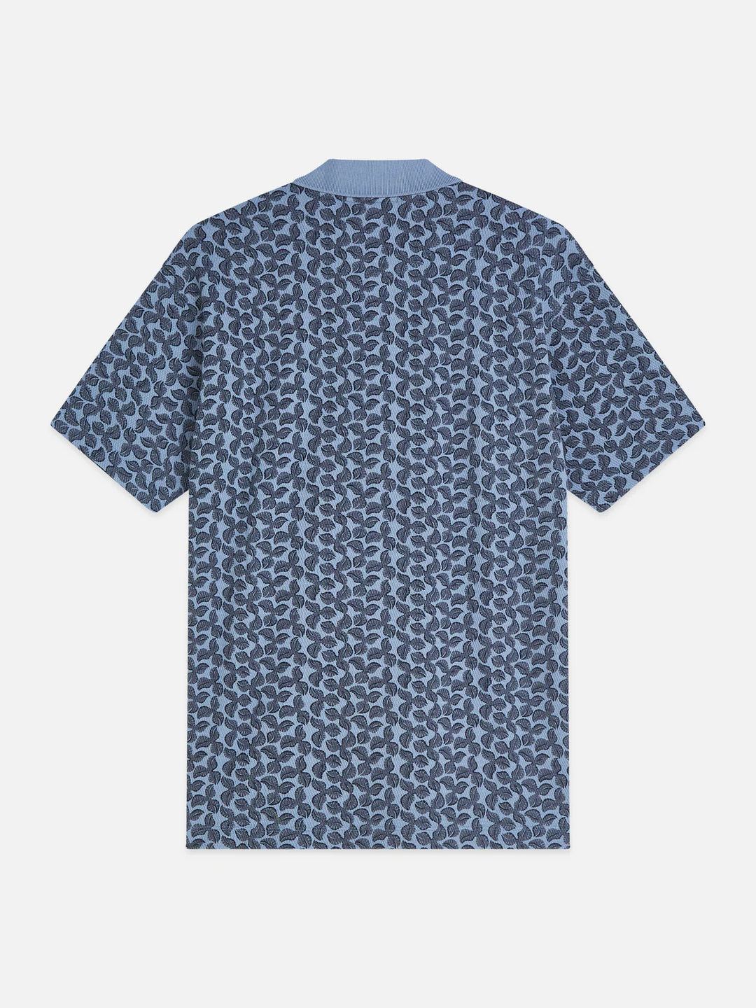 PRINTED STRUCTURED RELAXED POLO "MINI CACTUS INFINITY"
