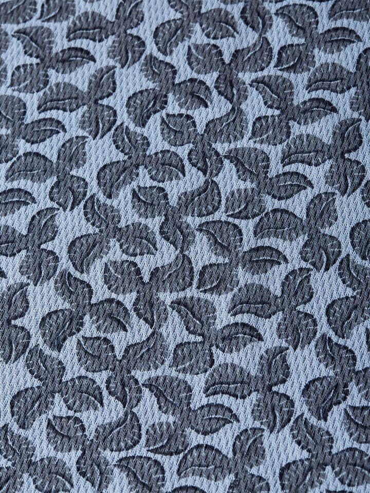 PRINTED STRUCTURED RELAXED POLO "MINI CACTUS INFINITY"