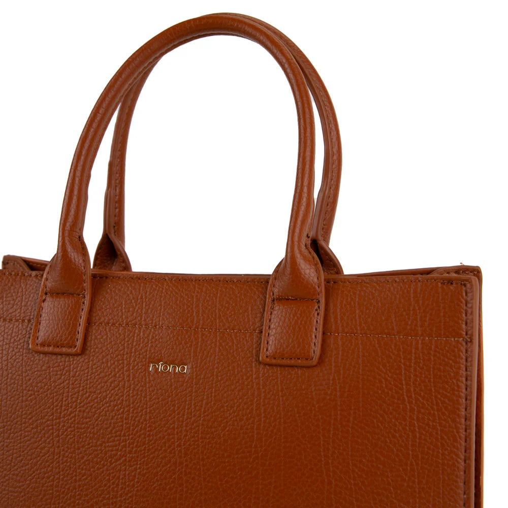 RIONA CADY MINI TOTE "COGNAC"