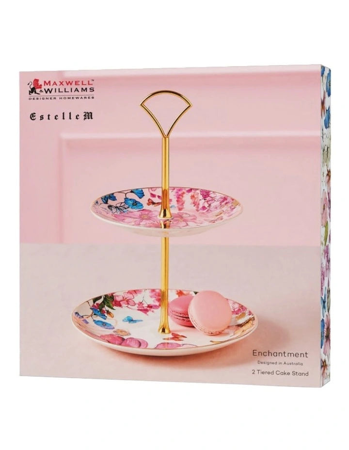 MAXWELL & WILLIAMS - Enchantment 2-Tiered Cake Stand