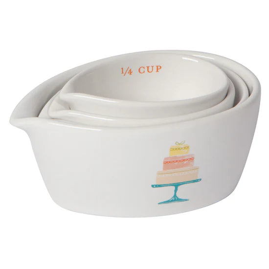 CAKE WALK MEASURING CUPS, SET OF 4