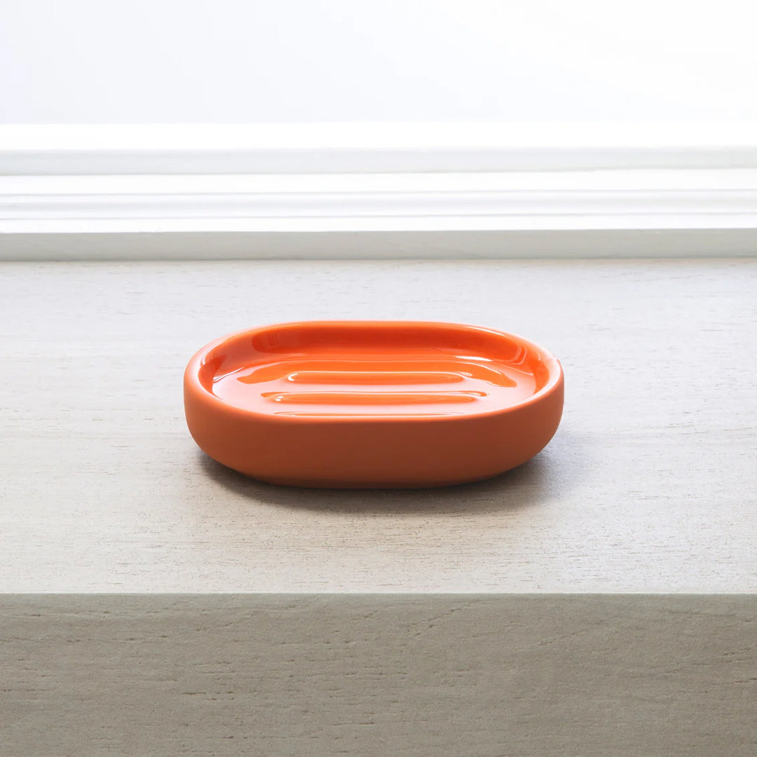 CALLAN CERAMIC SOAP DISH - TERRA COTTA