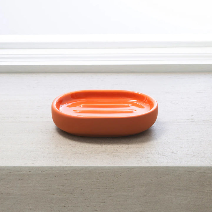 CALLAN CERAMIC SOAP DISH - TERRA COTTA