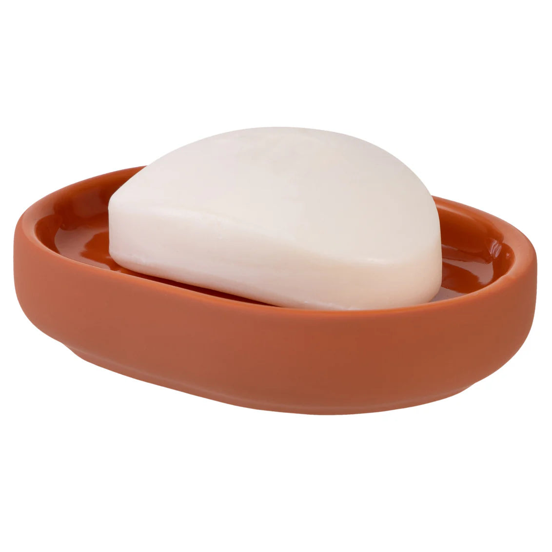 CALLAN CERAMIC SOAP DISH - TERRA COTTA