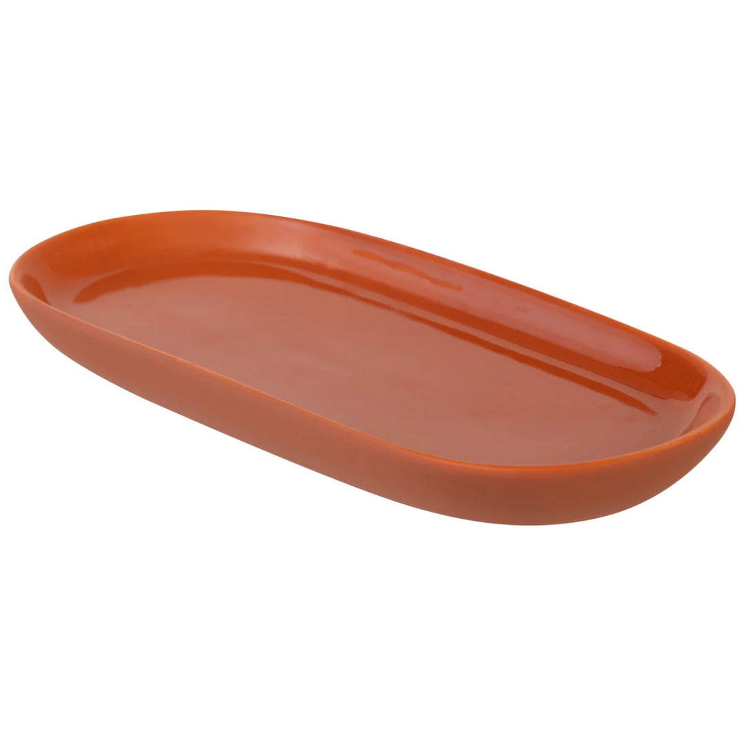 CALLAN CERAMIC TRAY - TERRA COTTA